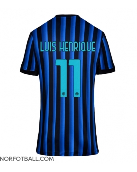 Billige Fotballdrakt Inter Milan Luis Henrique #11 Replika Hjemmedrakt Dame 2025-26 Kortermet